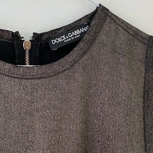 Dolce&Gabbana sleeveless shimmery top